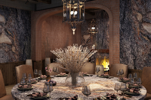 Gri Mermer Duvar Kaplama